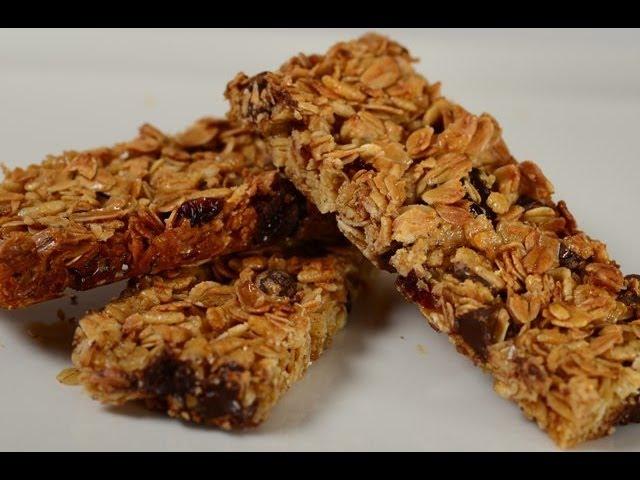 Granola Bars Recipe Demonstration - Joyofbaking.com