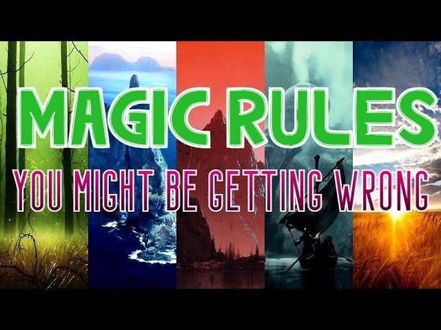 Magic Rules You Might Be Getting Wrong | The Stack