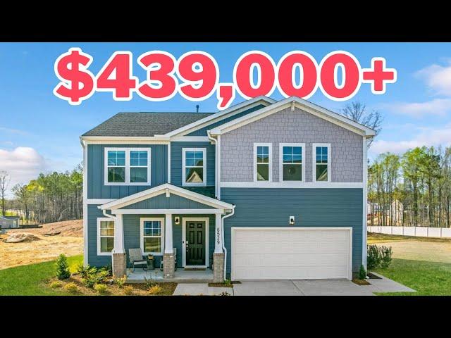 FULL TOUR Curie Plan by HHHunt | Meadow at Jones Dairy in Wake Forest, NC | Raleigh New Construction