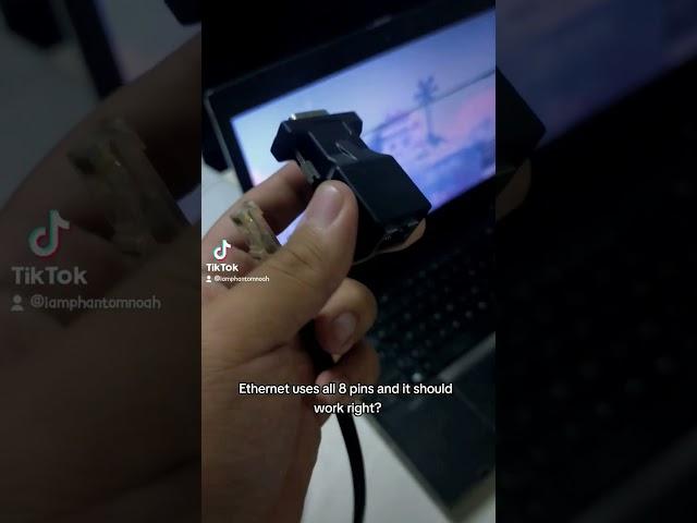 VGA TO ETHERNET ADAPTER! COOL STUFF!   Buy it here from Shopee PH: https://shope.ee/9zXZGysTTv