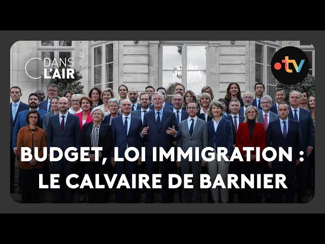 Budget, loi immigration : le calvaire de Barnier - C dans l'air - 15.10.24