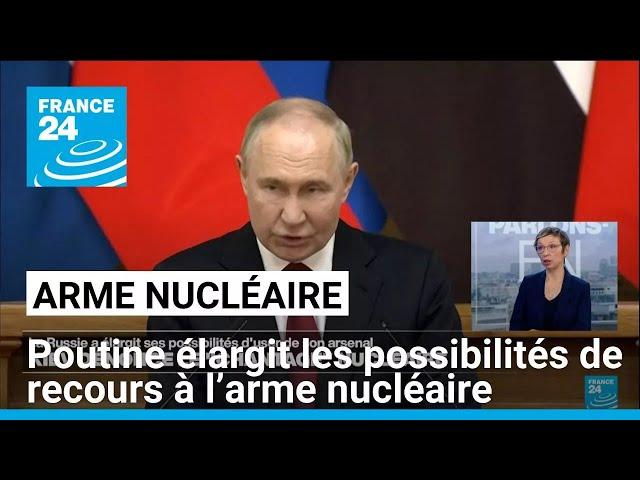 Arme nucléaire : Kiev appelle à "garder la tête froide" face au "chantage" de Moscou