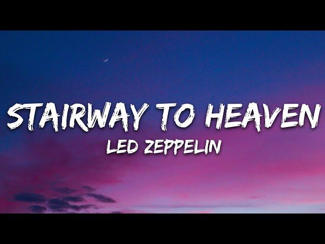 Led Zeppelin - Stairway To Heaven (Lyrics)