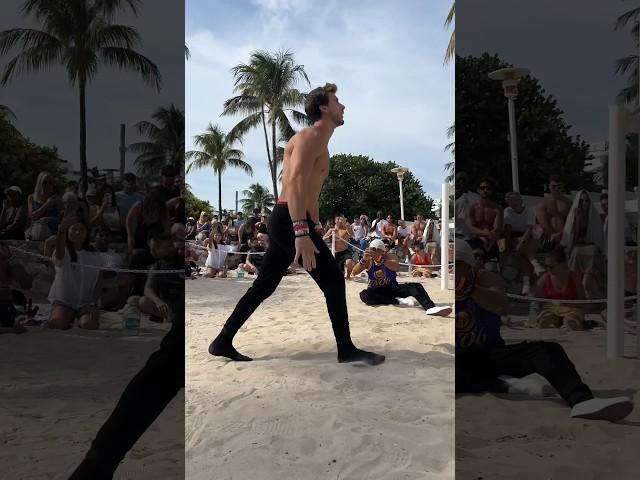 Winning the Miami Pull Up BarJam - Xavier Cormier (Round 1) #calisthenics #workout