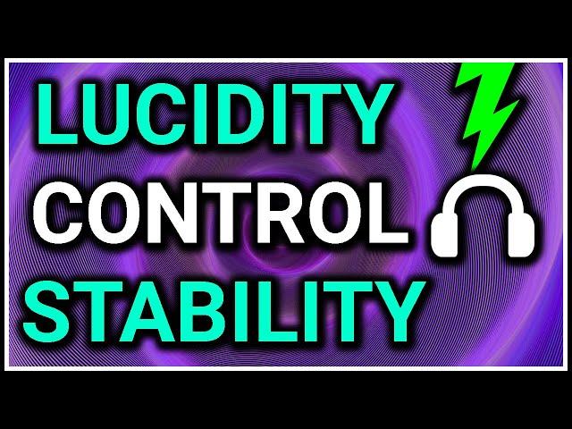 Guided Hypnosis for Lucid Dreaming - Dream Control & Stability