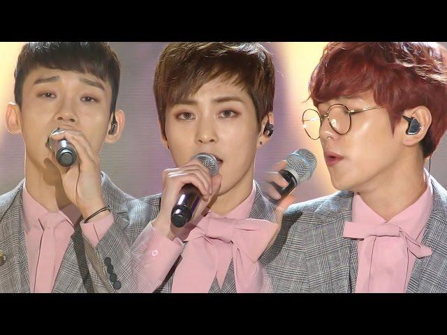 《BOF》 EXO-CBX(첸백시) - For You (너를 위해) (보보경심:려 OST) @인기가요 Inkigayo 20161030