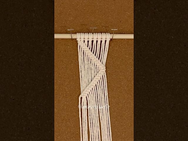 Macramê Pattern #macrame #handmade #diy #artesanal #tutorial