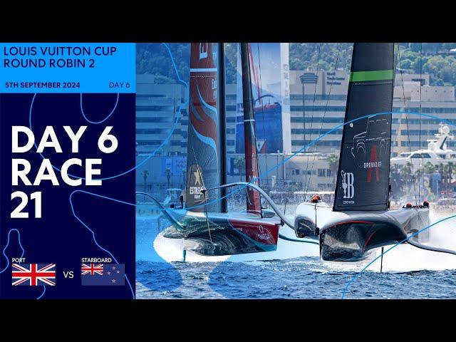 INEOS Britannia vs. Emirates Team New Zealand - Full Race 05/09/2024