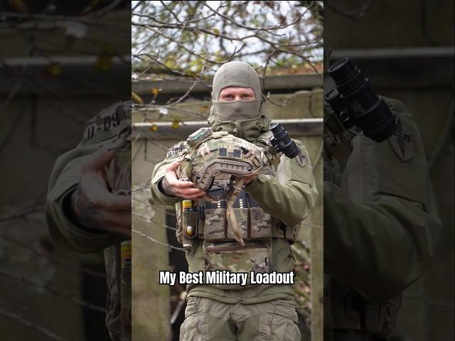 My Best Military Loadout  #airsoft #asmr #asmrvideo #satisfying #loadout #military