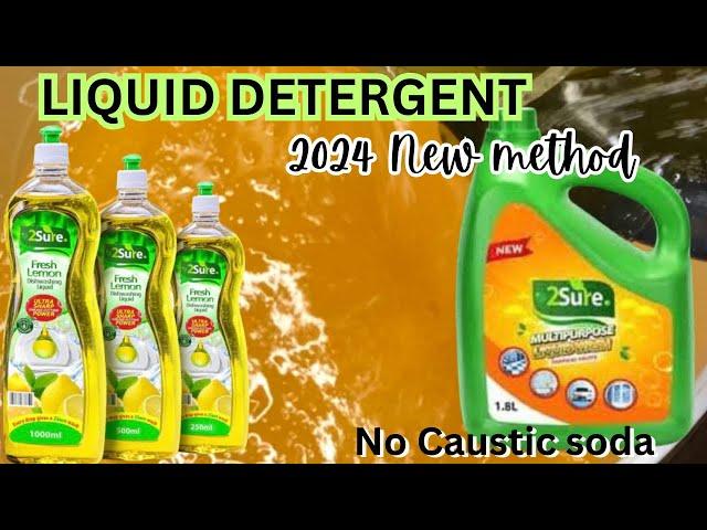 HOW TO MAKE LIQUID DETERGENT in 2024 as a BEGINNER