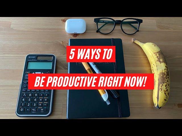 How to Get Things Done | Short-Term Productivity Fix! | Vincent Letsgo