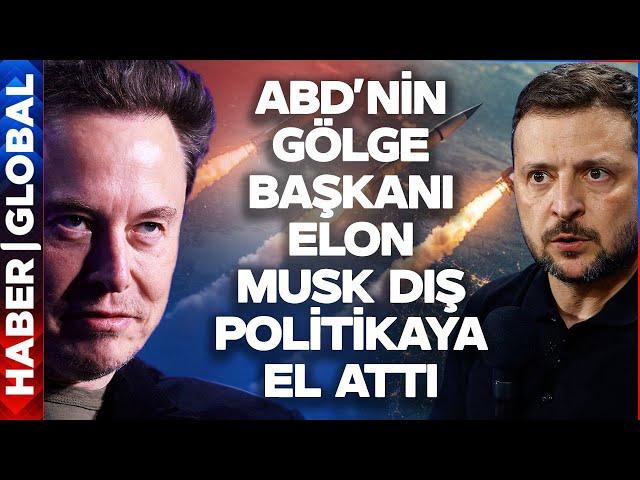 Ukrayna Savaşında Elon Musk Sahaya İniyor! ABD'nin Gölge Başkanı, Zelenski ile Görüştü