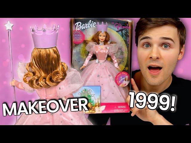 Opening a 1999 GLINDA Barbie & Giving Her a MAKEOVER!