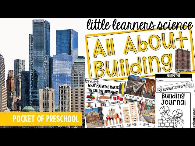 Little Learners Science All About Building