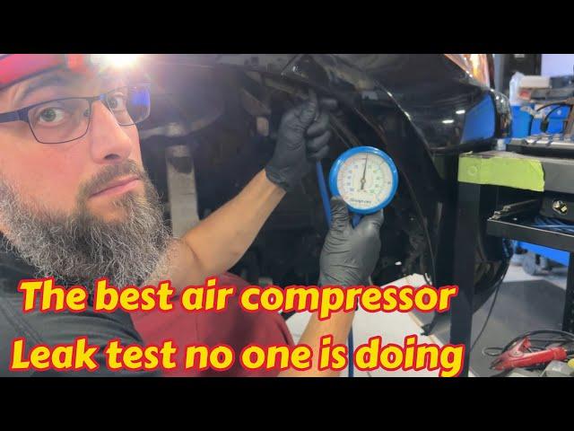 Mercedes air suspension dropping???