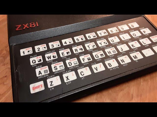 My New Old Computer - Timex Sinclair zx81