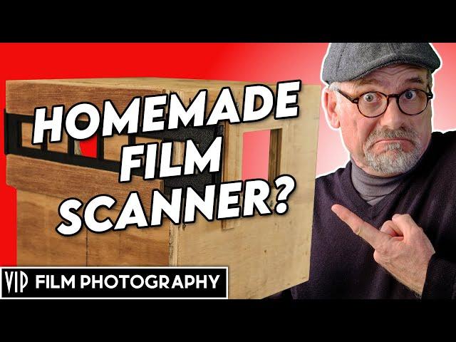 DIY Negative Film Scanner! How to use a digital camera to copy negatives