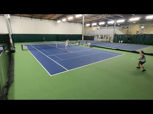 9/17/24 Tennis Set 1 Angus/Simon vs Chi/David at Gorin Tennis Centre Redmond