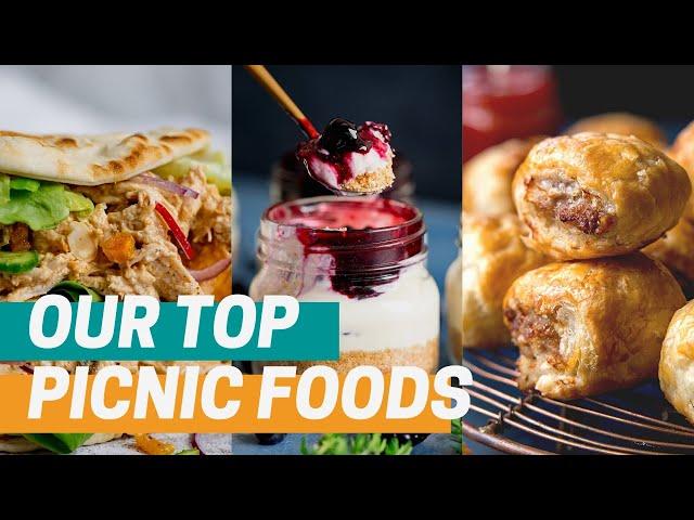 5 of our favourite picnic ideas that aren't sandwiches + 1 BONUS Recipe