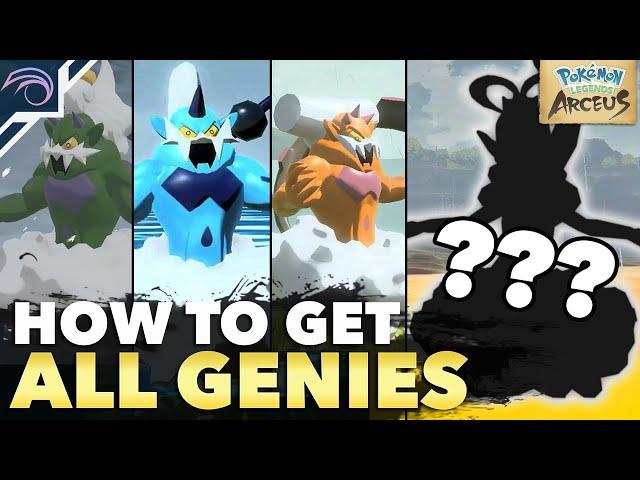 HOW TO GET TORNADUS, LANDORUS, THUNDURUS AND ENAMORUS in Pokemon Legends Arceus