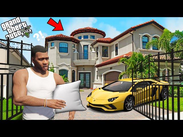 Franklin Asking Rich People For A House Tour In GTA 5!