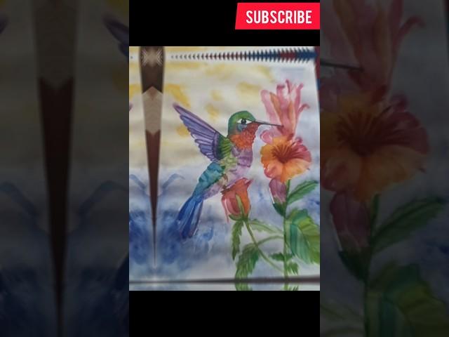Watercolour painting composition ... #art #painting @enuchinuart&craft866..