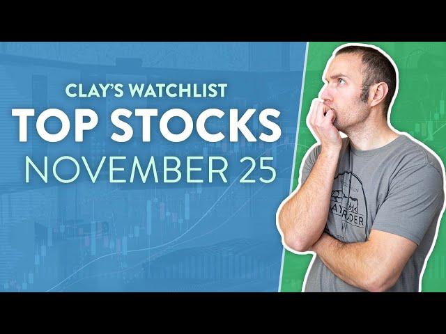 Top 10 Stocks For November 25, 2024 ( $SMCI, $MSTZ, $SOUN, $QUBT, $NVDA, and more! )