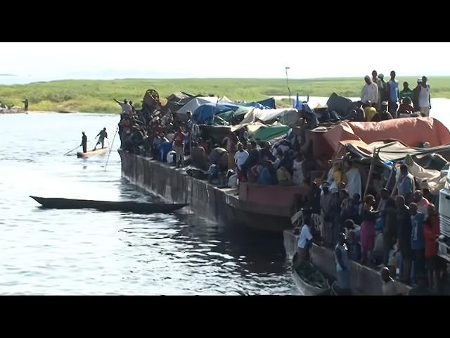 There is no road, only the plane or the boat remains | Deadliest Journey Congo