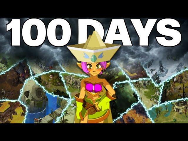 I Spent 100 Days in the Best MMORPG (Full Movie)