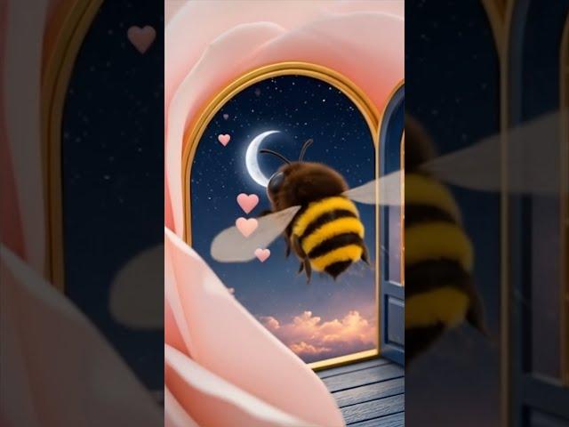 AI Magic: The Secret Flower Passage of the Bee 
