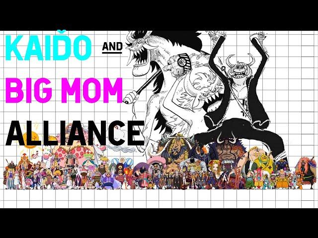 Big Mom Pirates and Beasts Pirates Alliance || One Piece Comparison/Compilation