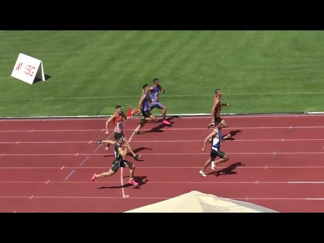 200m Men, Heat 2, International Meeting Nikola Valchanov, Gabrovo, 2024