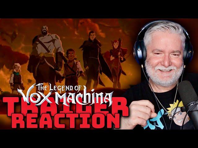 The Legend Of Vox Machina Season 3｜REACTION | Official Trailer