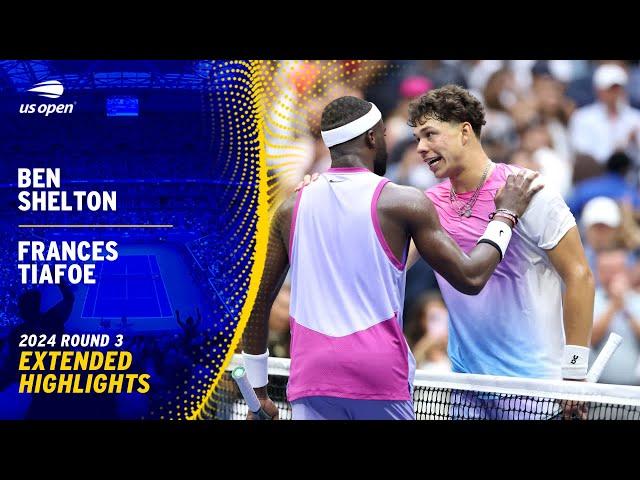 Ben Shelton vs. Frances Tiafoe Extended Highlights | 2024 US Open Round 3