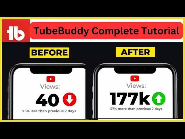 TubeBuddy Tutorial | TubeBuddy Tutorial For Beginners | How To Get More Views On YouTube 