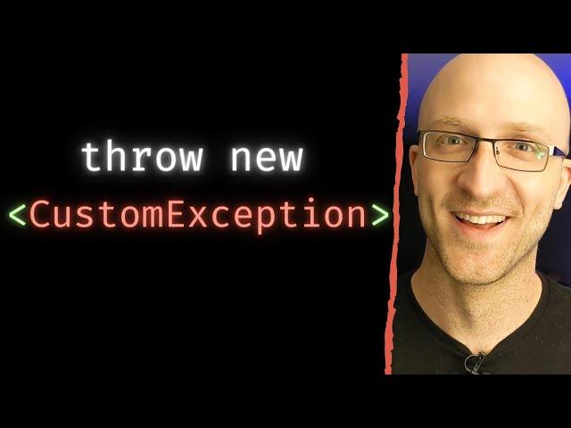 Java Custom Exceptions Tutorial - It's Way Easier Than You Think