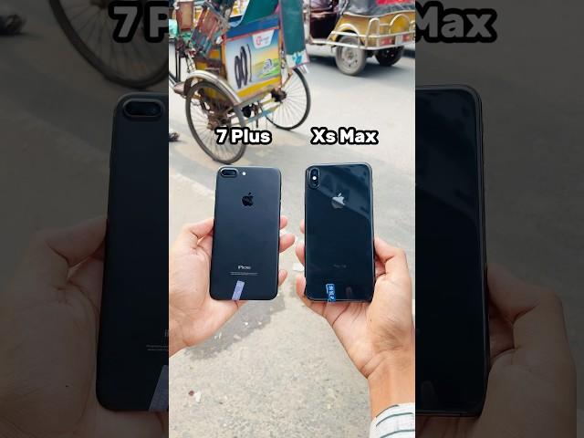 iPhone 7 Plus Vs iPhone Xs Max - Camera Zoom Test ! #shorts