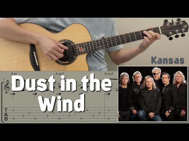 Dust in the Wind / Kansas (Guitar) [Notation + TAB]