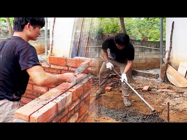 Episode 100: Continuing to renovate my parents' house in recent days/renovate old house/ Man Xia Lai