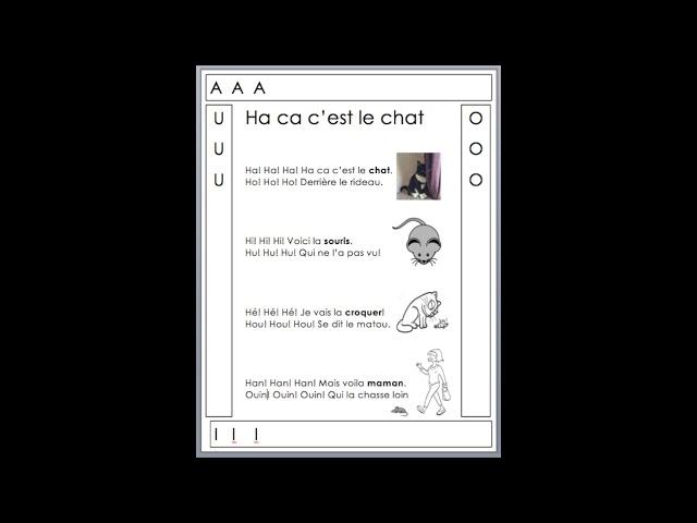 Ha ca c'est le chat