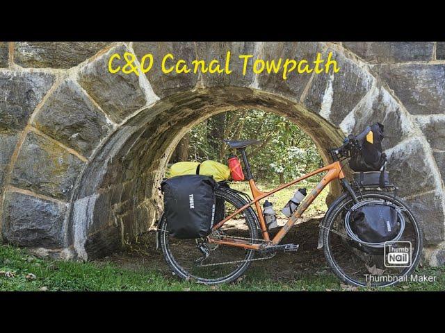 Bikepacking the C&O Canal Towpath.