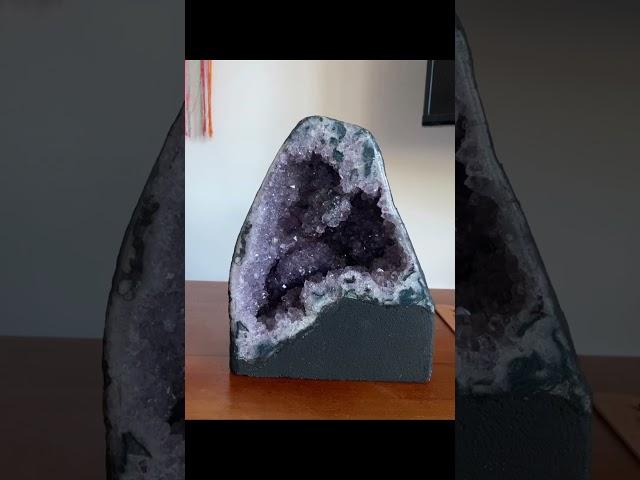 One of the many beautiful pieces donated to the Sanctuary. #thankyou   Julie. #amethyst #crystal