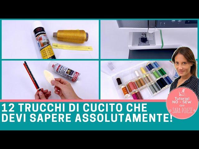 12 trucchi di cucito per la tua craft room che devi sapere assolutamente | sartoria con SaraPoiese