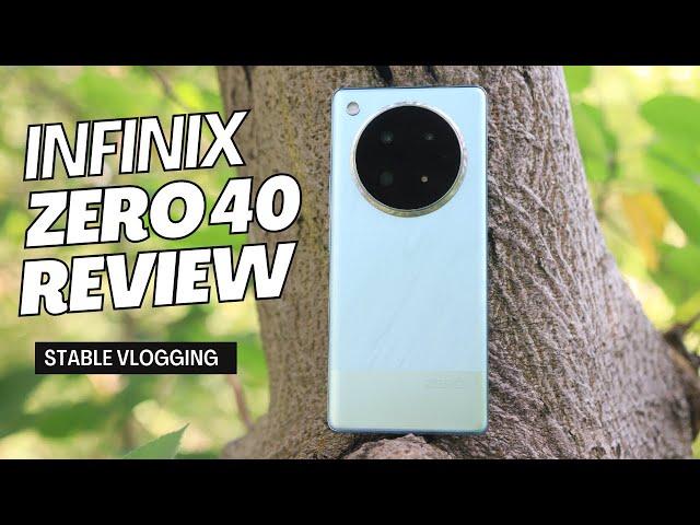 INFINIX ZERO 40 Slimmest Phone For Daily Vlogging ?