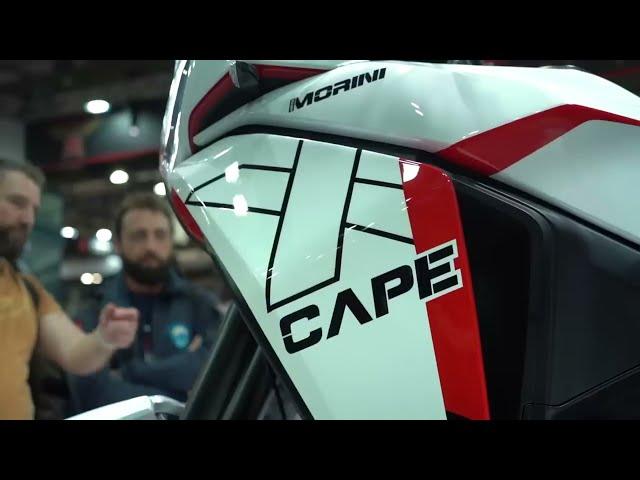 2024 Moto Morini X Cape 1200 - The V2 Corsa Corta Engine Is Applied in the Trellis Frame