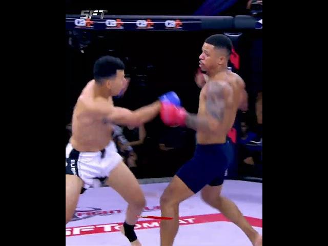 Poder de punch espetacular! #mma #sft