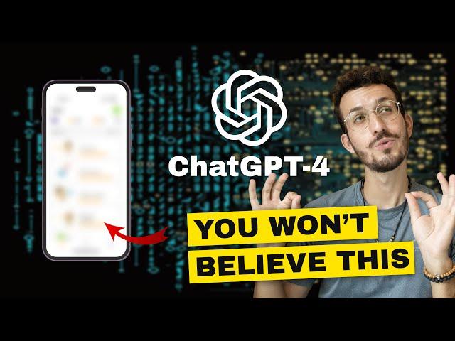 I created an iOS App with ChatGPT-4 WITHOUT coding skills