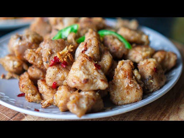 Salt and Pepper Chicken | Quick & Easy | Hungry for Goodies