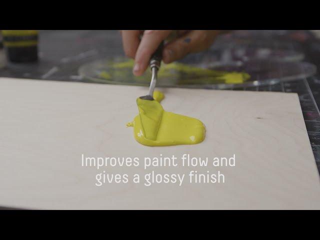 A Closer Look At Basics Acrylic Gloss Fluid Medium | Liquitex #short