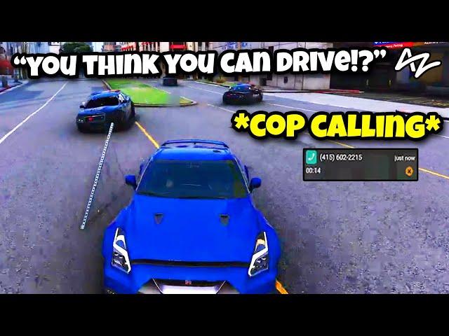 AnthonyZ S+ R35 BOOST Turns Into CRAZY CHASE! | GTA 5 RP NoPixel